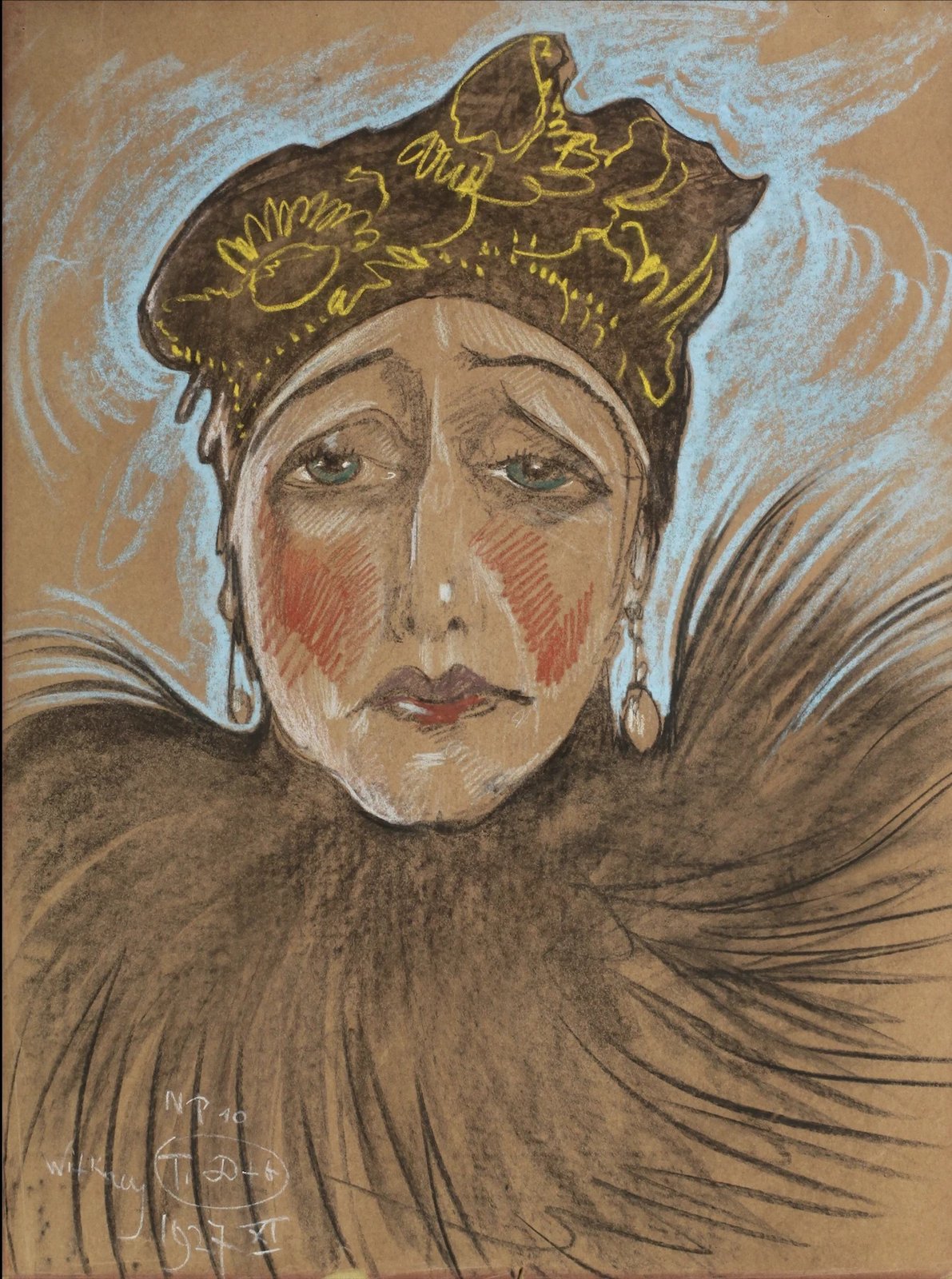 Witkacy - Portret kobiety - Adam Mickiewicz Museum of Literature.jpg