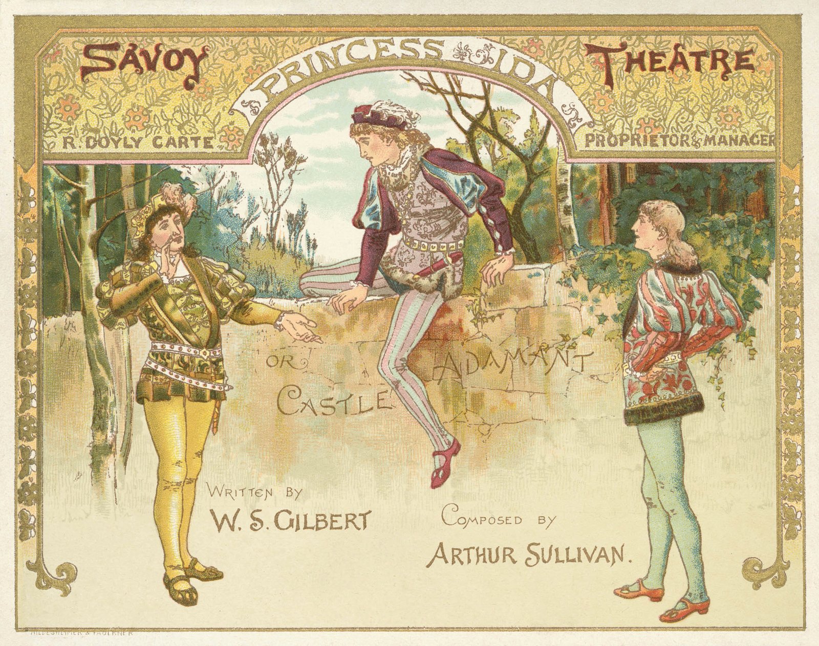 Souvenir advertisement for Princess Ida by Alice Havers - Page 1.jpg