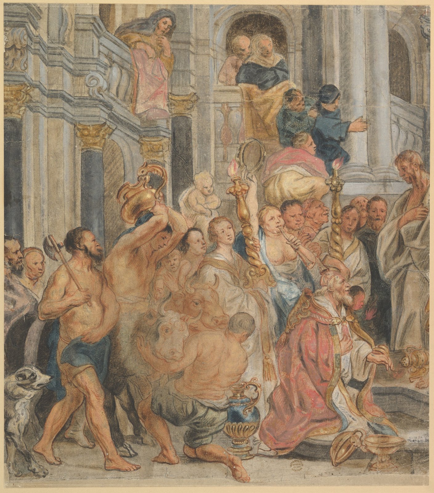 Saint Paul at Lystra MET DP820060.jpg