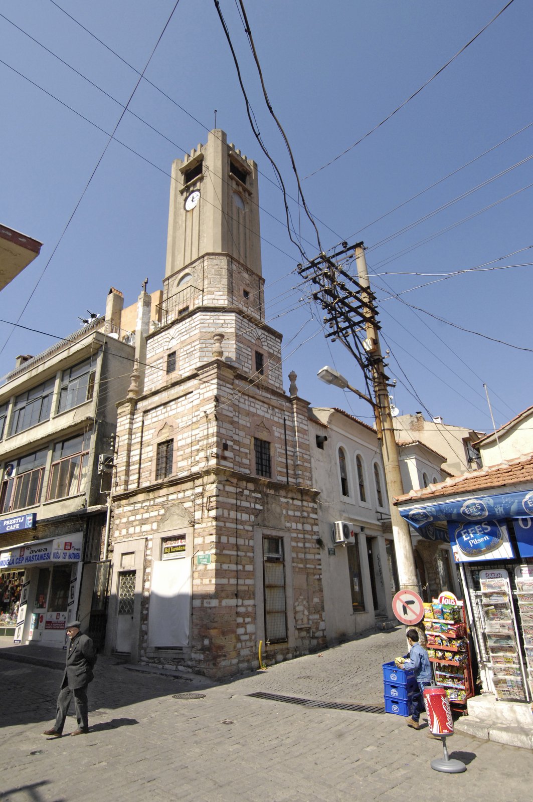 MUĞLA SAATLİ KULE görseli
